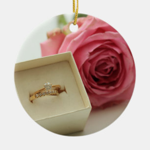 Vill du gifta dig med mig? Diamond ring ornament