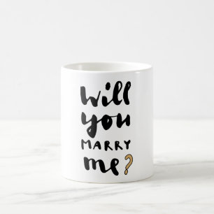 Vill du gifta dig med mig? kaffemugg