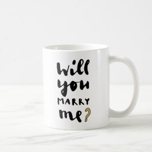 Vill du gifta dig med mig? kaffemugg