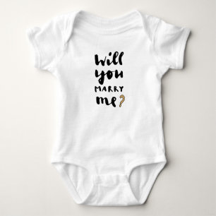 Vill du gifta dig med mig med baby? t shirt