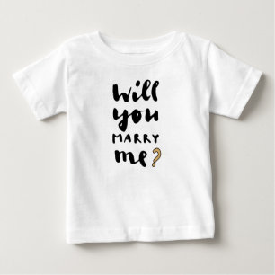 Vill du gifta dig med mig med baby? t shirt
