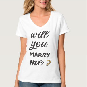 Vill du gifta dig med mig? t shirt