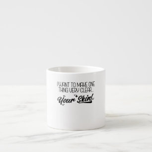 Vill du göra en Sak tydlig skal? Espressomugg