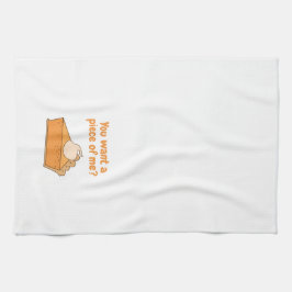 Vill du ha en biet av mig?Pumpa Kökshandduk