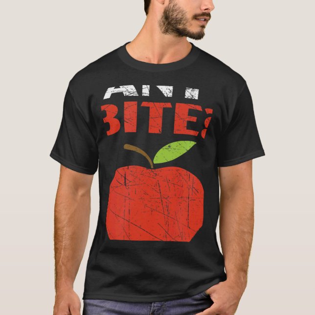 Vill du ha en Bita Apple Picking Squad Apple Fruit T Shirt (Framsida)