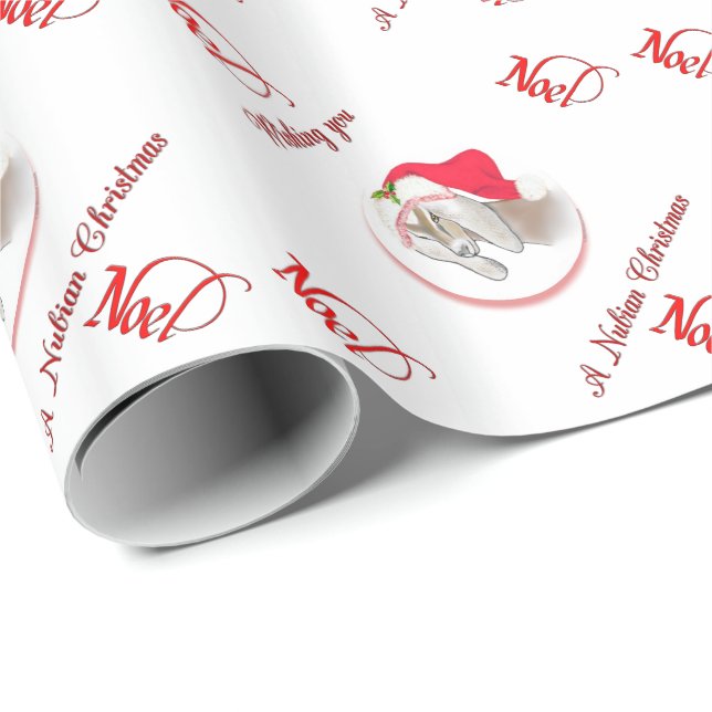 Vill du ha en nubiansk julgosform? presentpapper (Rullad Hörn)