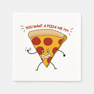 Vill du ha en Pizza Me?! Pappersservett