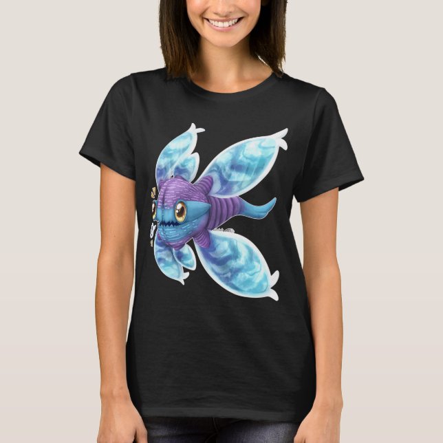 Vill du ha en stirrkontest? t shirt (Framsida)