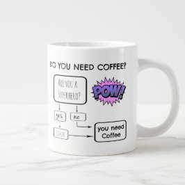Vill du ha kaffe? jumbo mugg