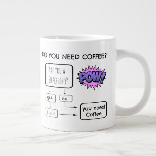 Vill du ha kaffe? jumbo mugg