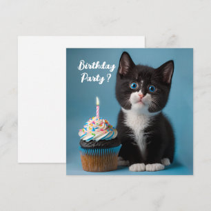 Vill du ha Kom till min Födelsedagsfest? Inbjudningar