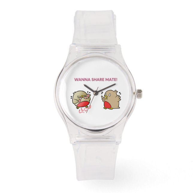 Vill du ha  kompis? armbandsur (Framsida)