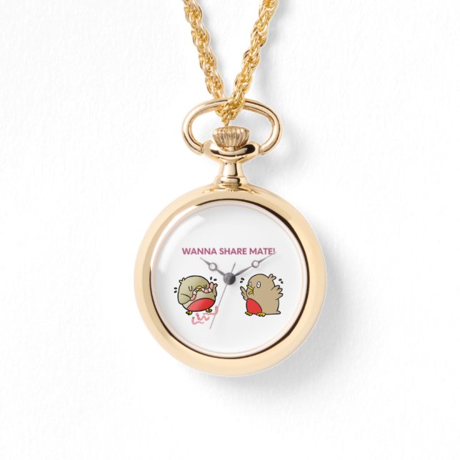 Vill du ha  kompis? armbandsur (Framsida)