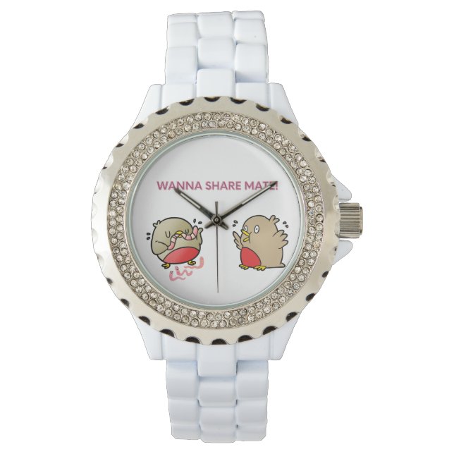 Vill du ha  kompis? armbandsur (Framsida)