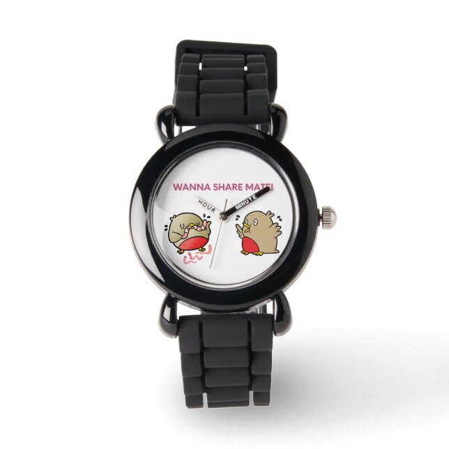 Vill du ha  kompis? armbandsur (Framsida)