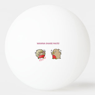 Vill du ha  kompis? pingisboll