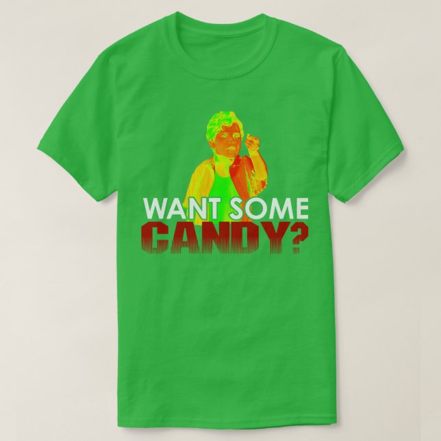 Vill du ha lite godis t shirt (Design framsida)
