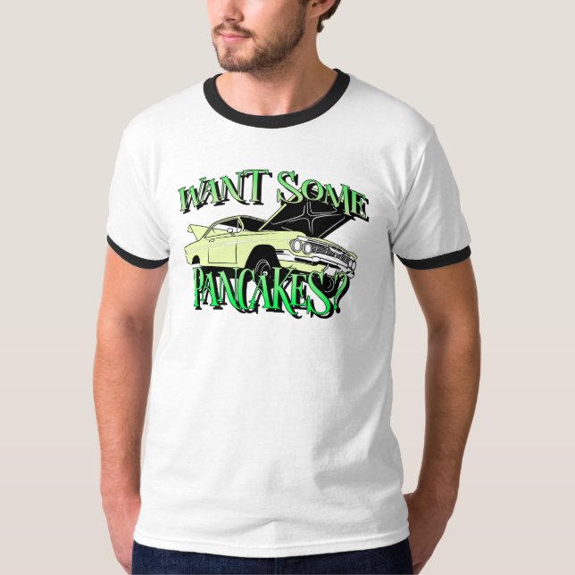 Vill du ha några pancakes? t shirt (Framsida)