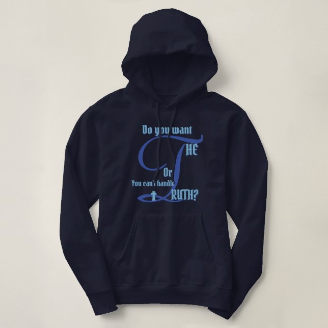 Vill du ha sann T-Shirt? T Shirt (Design framsida)