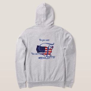 Vill du ha SANNINGEN USA Hoodie T Shirt