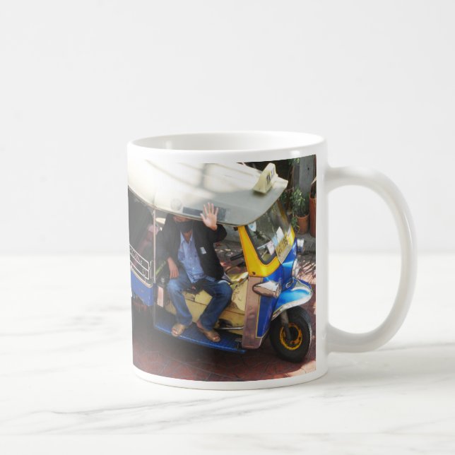 Vill du ha TAXI TUK-TUK? Kaffemugg (Höger)