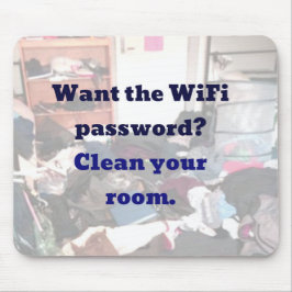 Vill du ha WiFi-lösenordet? Rengör musknappen i ru Musmatta