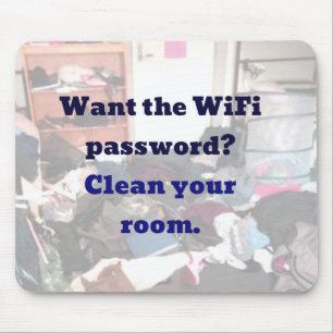 Vill du ha WiFi-lösenordet? Rengör musknappen i ru Musmatta