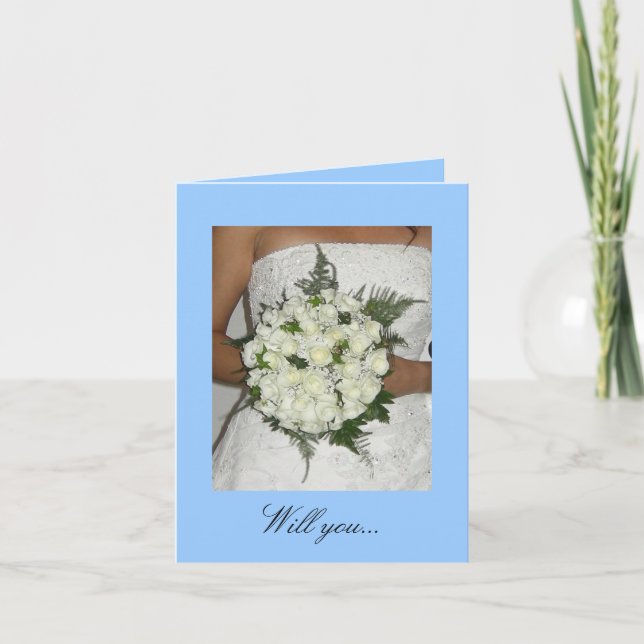 Vill du... inbjudningskort (Framsida)