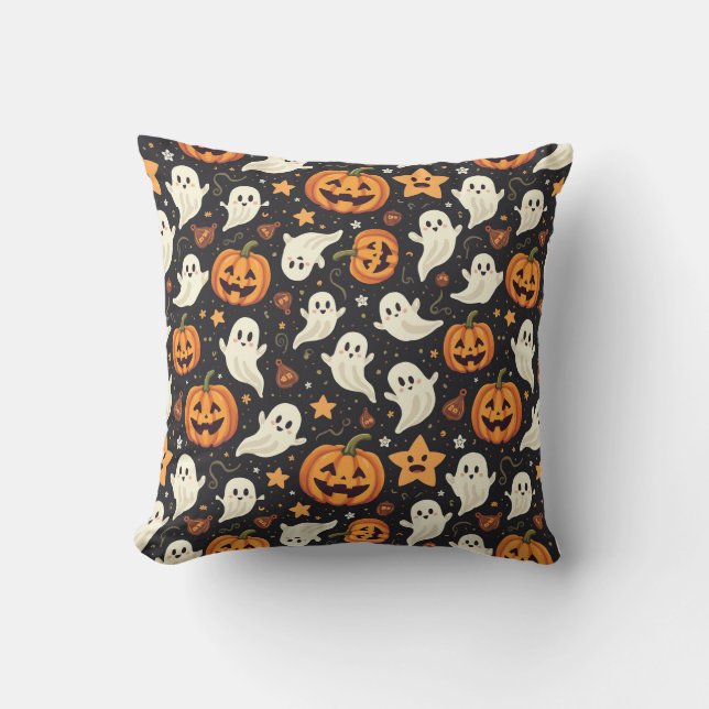 Vill du inte skapa en Halloween-atmosfär? Kudde (Framsida)