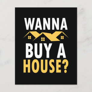 Vill du köpa ett hus? Real Gods Flygblad