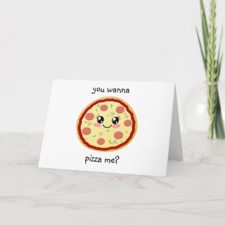 Vill du pizza mig? kort
