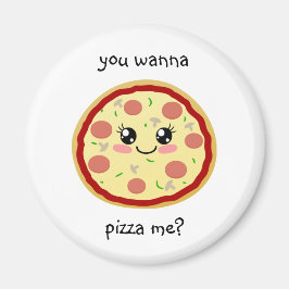 Vill du pizza mig? magnet