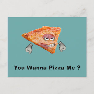 Vill du Pizza mig? Vykort