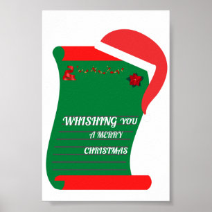 Vill du Poster en God jul