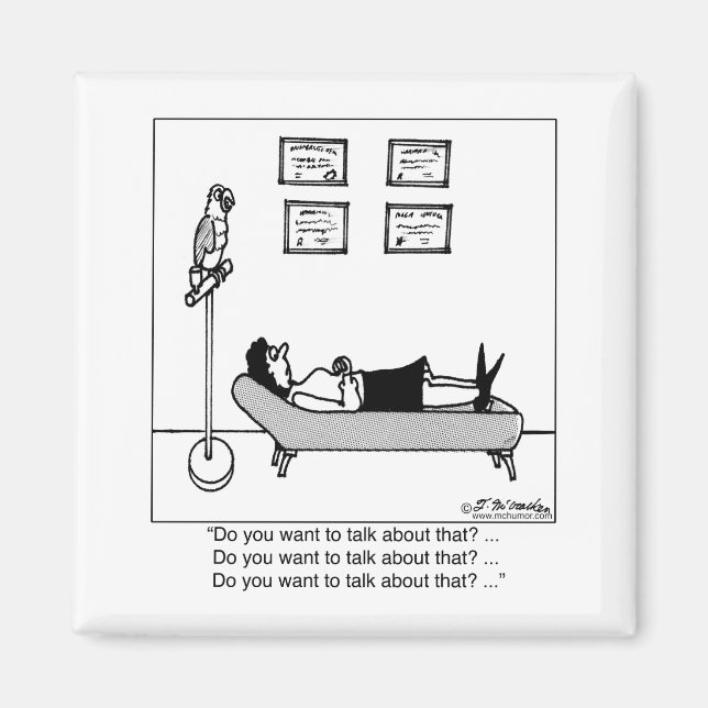 Vill du prata om det? magnet (Framsidan)