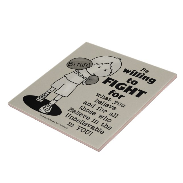 Vill du slåss? kakelplatta (Sidan)