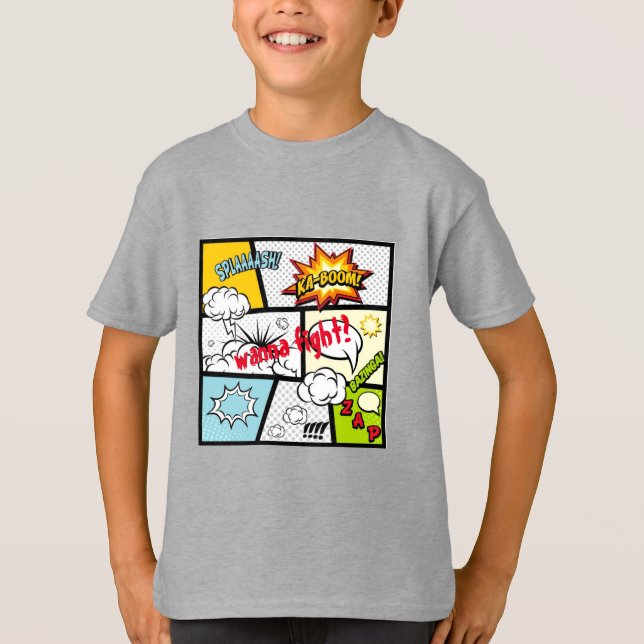 Vill du slåss? t shirt (Framsida)