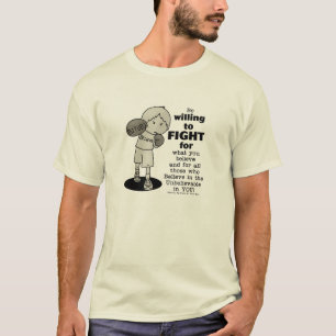 Vill du slåss? tee