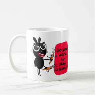 Vill du spela spel? Bunny Mugg