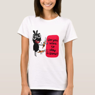 Vill du spela spel? Bunny T-shirt