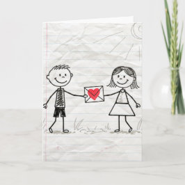 Vill du vara min älskling - kort