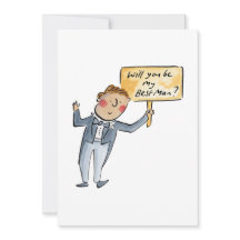 Vill du vara min bästa man