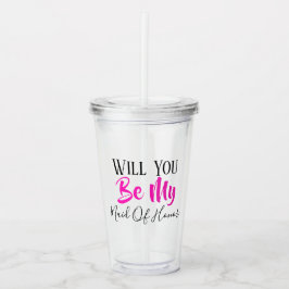 VILL DU VARA MIN BRÖLLLOPSMARIN BRUDPARTY TAKE AWAY MUGG