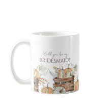 Vill Du Vara Min Brudtärna Höst Dekor