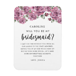 Vill du vara min brudtjänst med hela mitt hjärta magnet