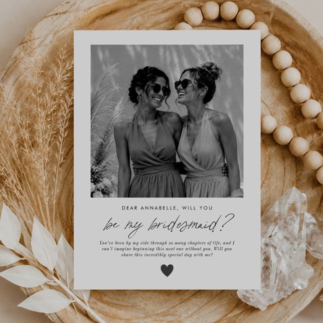 Vill du vara min brudtjänsteflicka Handskriven för Inbjudningar (Zazzle Will You Be My Bridesmaid Handwritten Proposal Invitation)