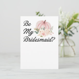 Vill du vara min brudtjänsteflicka? Inbjudan förfr