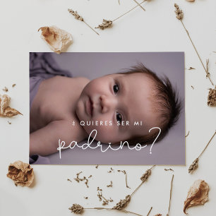 Vill du vara min fadder Fadderförslags kort