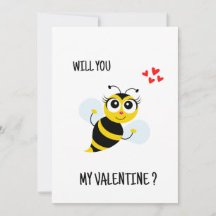 Vill du vara min valentin? kort