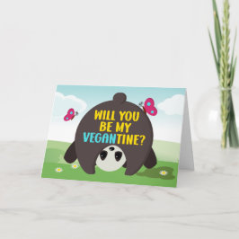 Vill du vara min veganvän?, Vegansk Alla hjärtans Kort